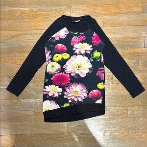 Molo Floral Photo Printed Long Sleeve Top 5/6 (110/116)